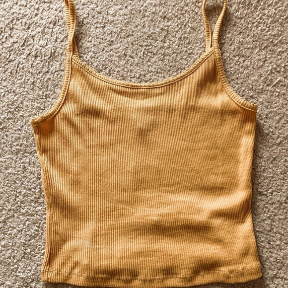 wild fable Tops - yellow tank